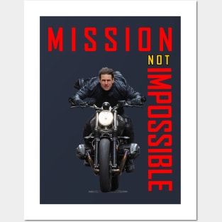 Mission not Impossible cool design Posters and Art